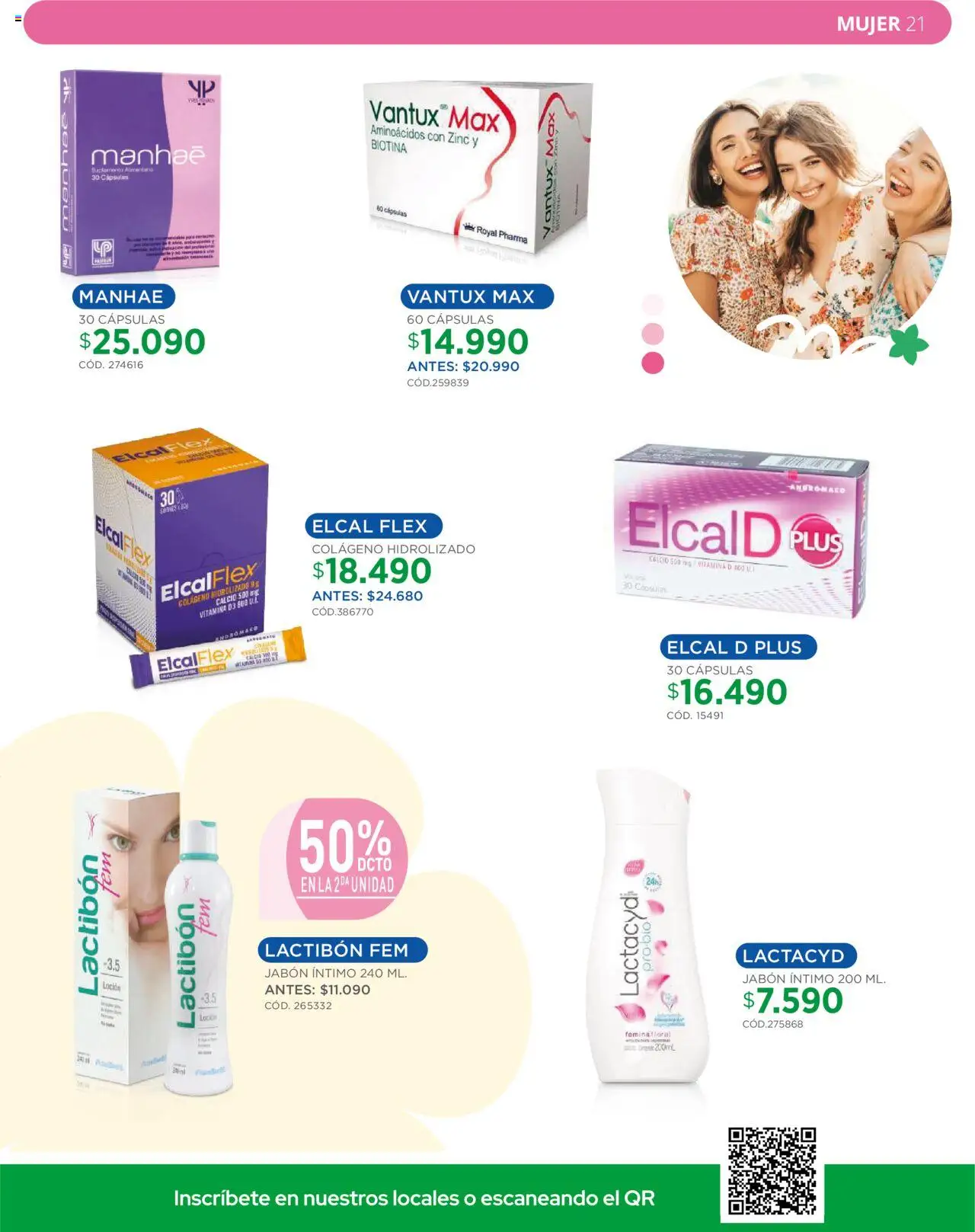 Ahorro Primavera Cruz Verde │ válido desde el 01.10.2025 | Página: 21 | Productos: Loción, Jabón