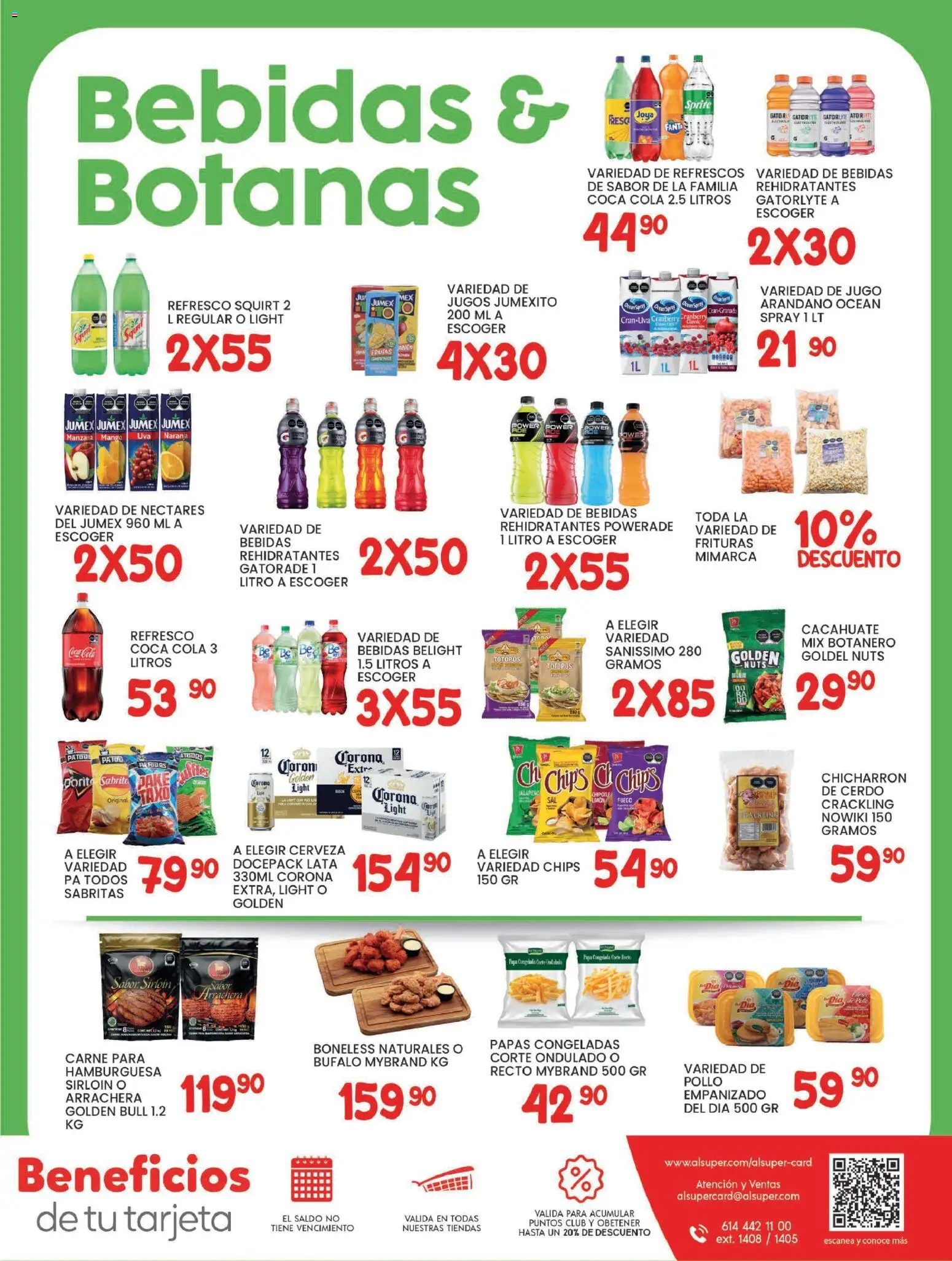 Nuevas ofertas de Alsuper válidas en toda la República Mexicana desde el 13.02.2026. ¡Encuentra las mejores ofertas en Alsuper folleto Laguna! | Página: 7 | Productos: Cacahuate, Mango, Cerveza, Cerdo