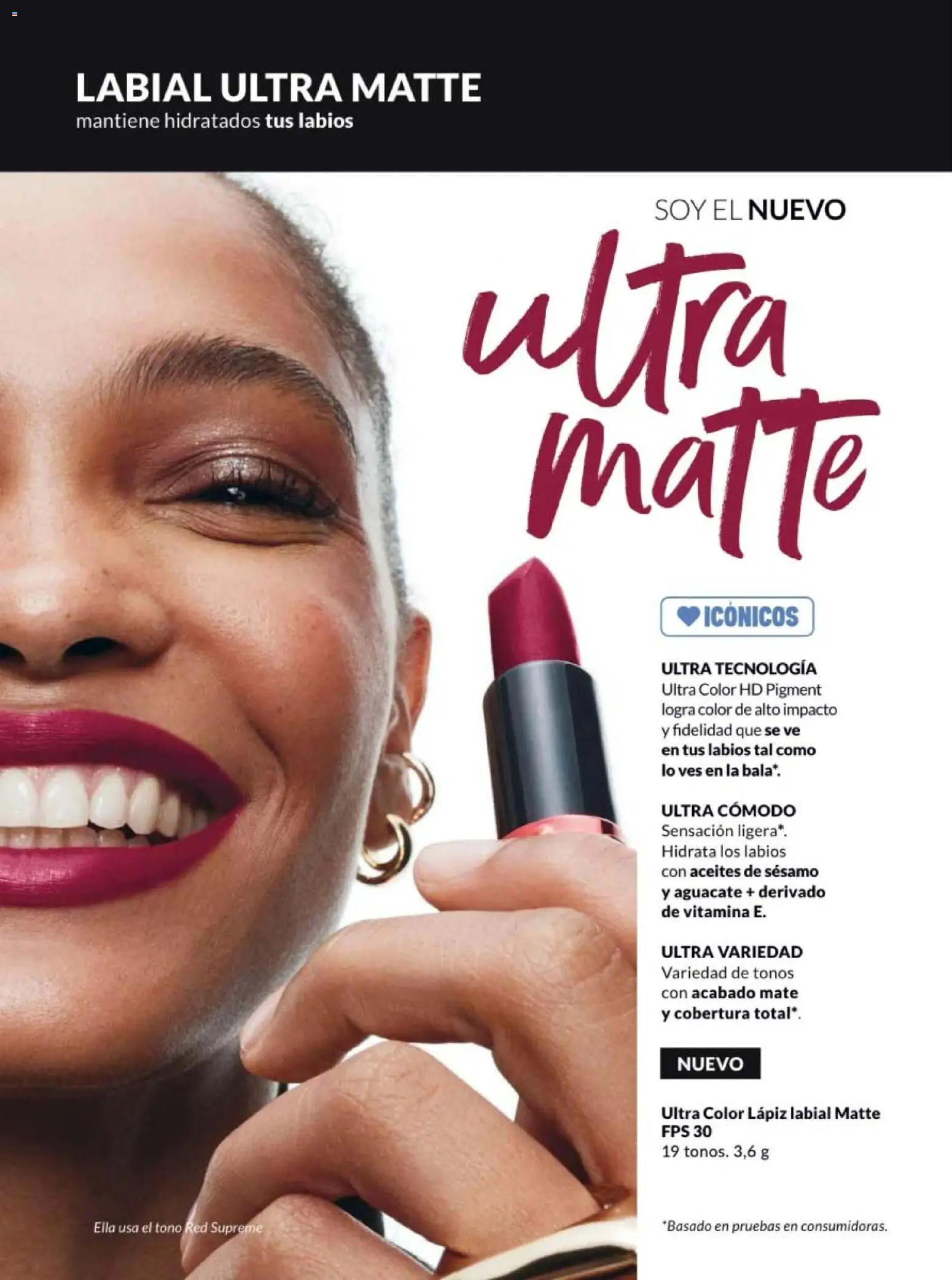 Nuevas ofertas de AVON válidas en toda la República Mexicana desde el 13.03.2026. ¡Encuentra las mejores ofertas en AVON campaña 5 2026! | Página: 32 | Productos: Aguacate, Mate, Lápiz labial