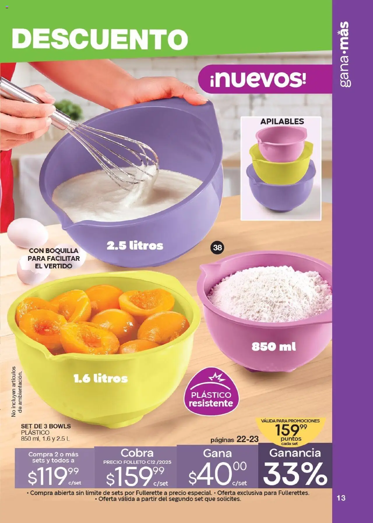 Nuevas ofertas de Fuller válidas en toda la República Mexicana desde el 17.09.2025. ¡Encuentra las mejores ofertas en Fuller - Revista Gana Más C12! | Página: 13