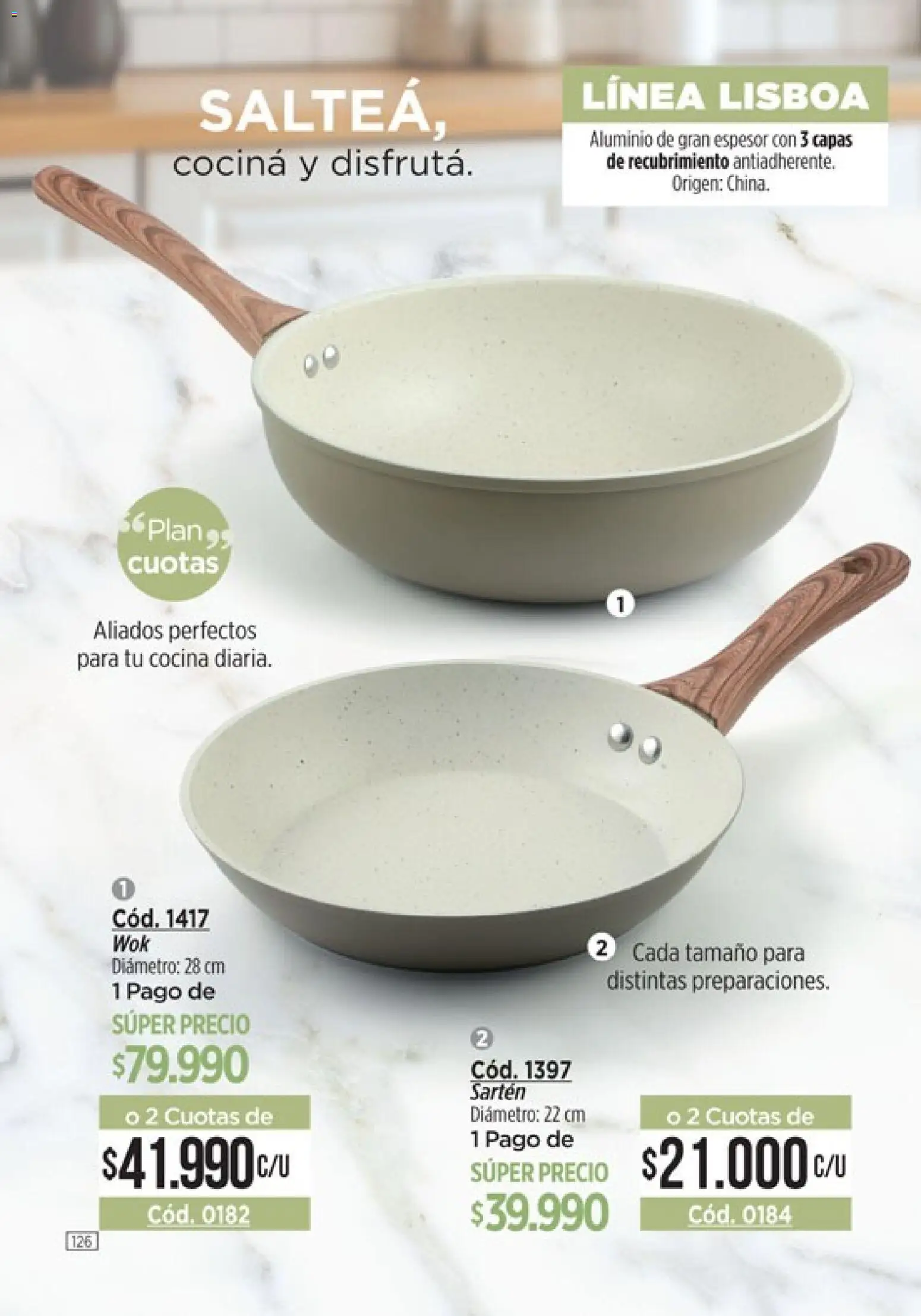 Amodil - Campaña 8 │ válido desde el 08.04.2026 | Página: 126 | Productos: Cocina, Sartén