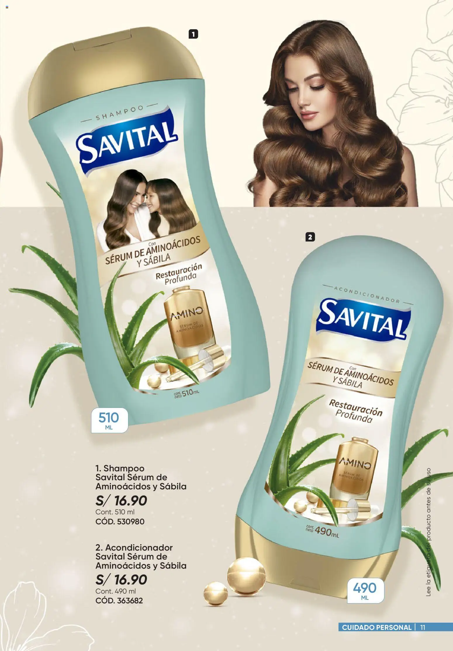 Catálogo Azzorti válido desde 24.11.2025 | Página: 11 | Productos: Shampoo, Acondicionador