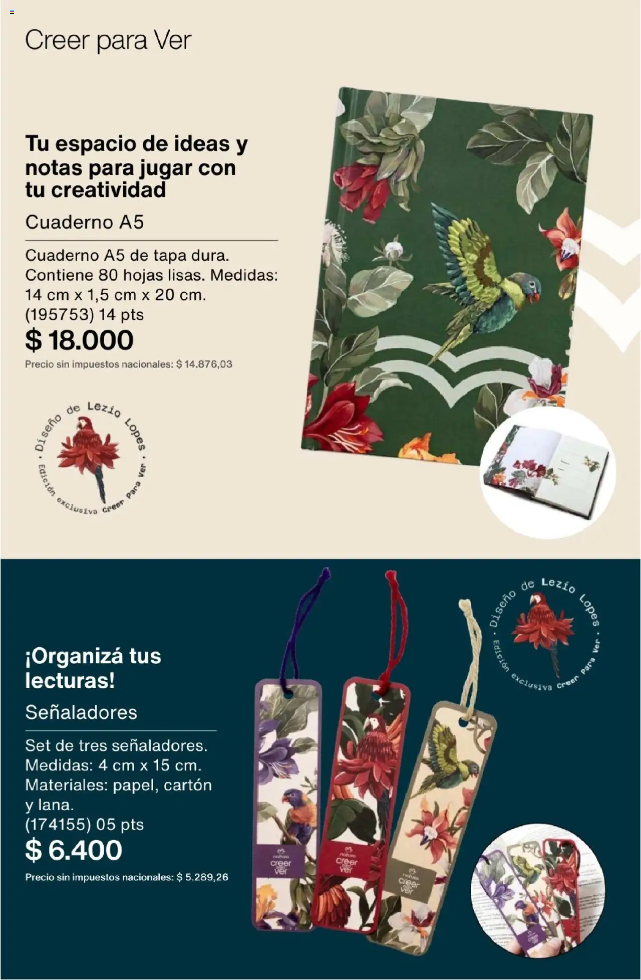 Natura - Catálogo Ciclo 15 │ válido desde el 01.10.2025 | Página: 256 | Productos: Cuaderno