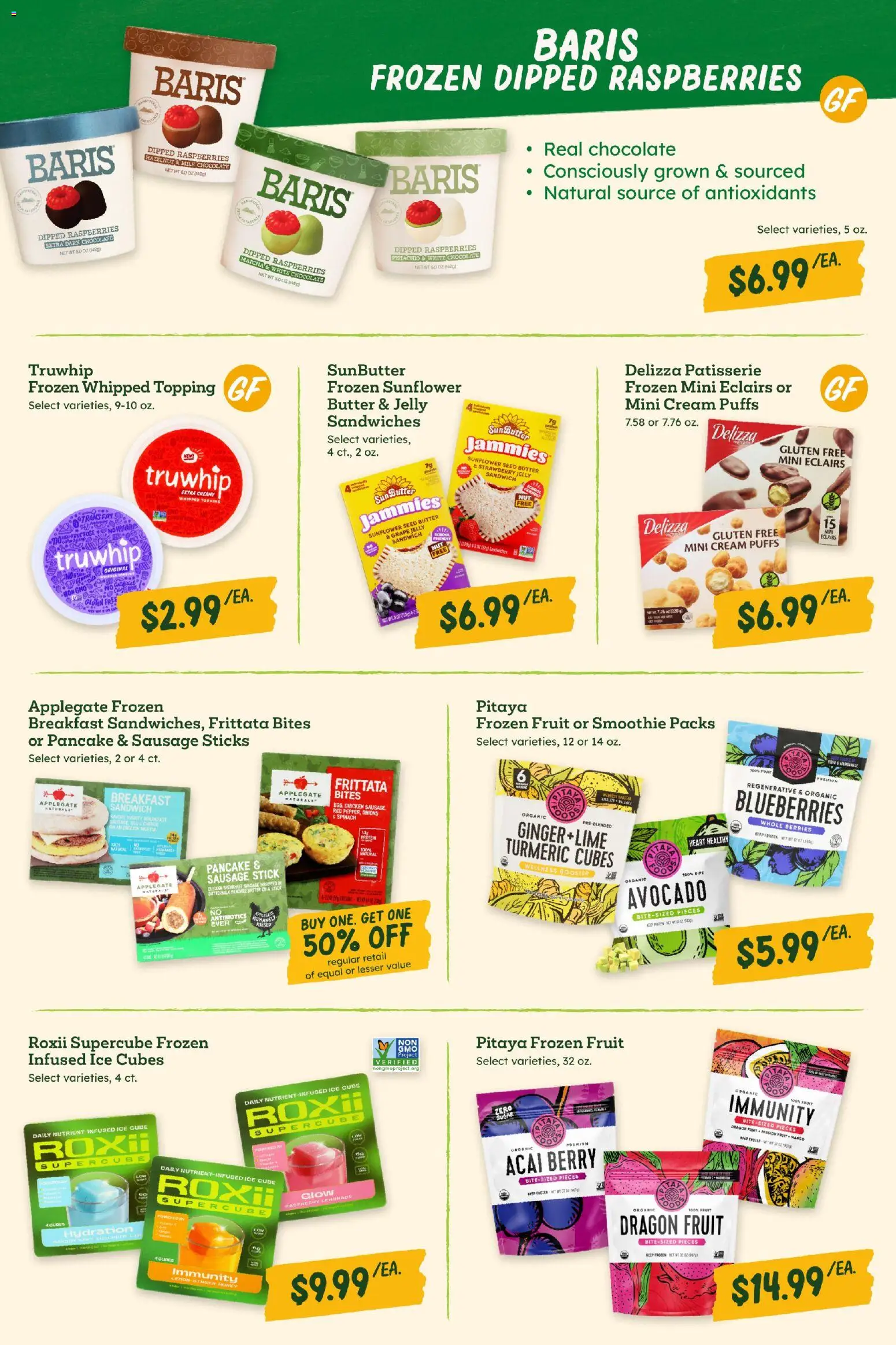 Sprouts Monthly Ad - valid from 25.03.2026 | Page: 19 | Products: Turmeric, Spinach, Avocado, Sugar