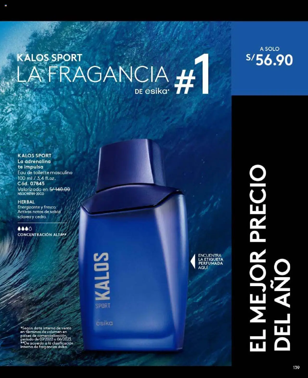 Catálogo Ésika válido desde 25.08.2025 | Página: 147 | Productos: Té, Fragancia, EAU de Toilette