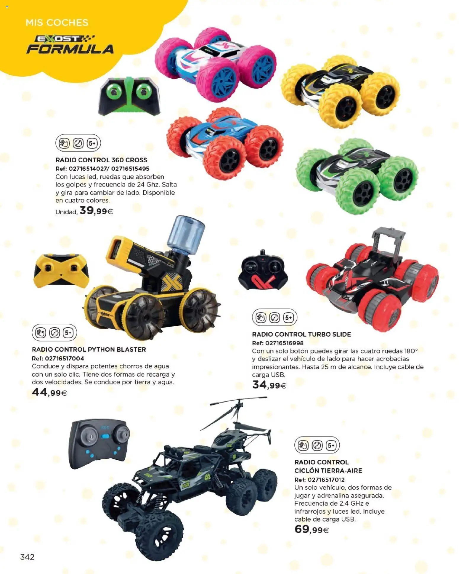 Nuevas ofertas de El Corte Inglés válidas en toda la República Mexicana desde el 27.10.2025. ¡Encuentra las mejores ofertas en El Corte Inglés catálogo Juguetes! | Página: 342 | Productos: Usb, Agua, Radio, Cable