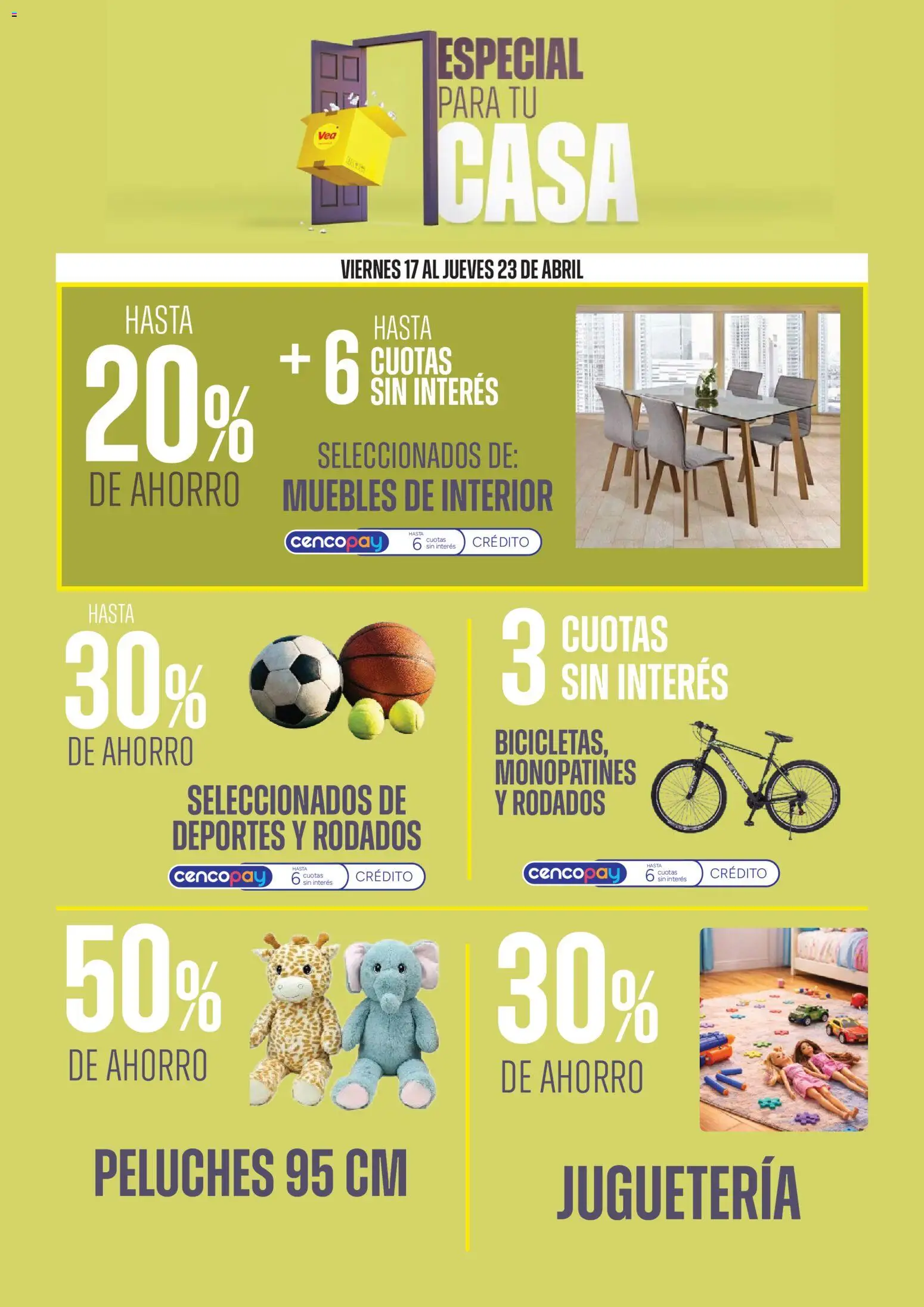 Vea - Ofertas especial para tu casa │ válido desde el 17.04.2026 | Página: 3