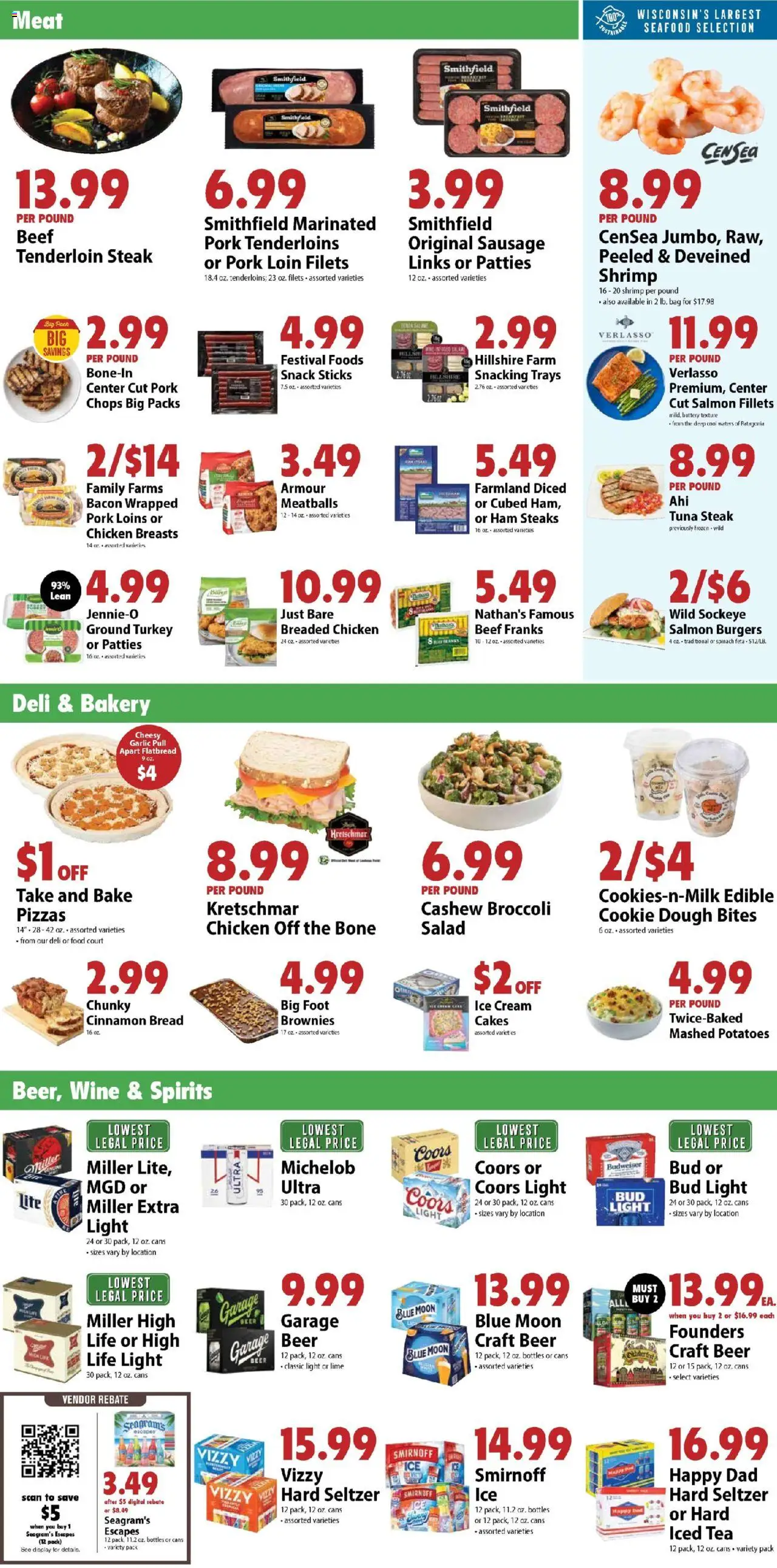 Festival Foods Weekly Ad - valid from 20.08.2025 | Page: 3 | Products: Broccoli, Milk, Lime, Bag