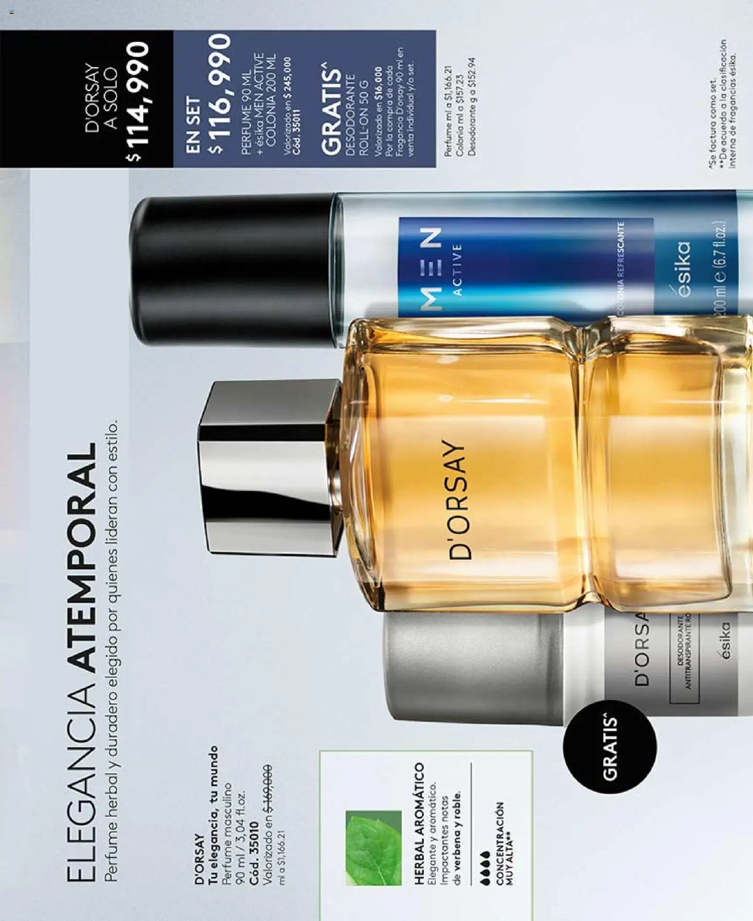 Ésika revista - valida desde el 03.04.2026 | Página: 129 | Productos: Individual, Perfume, Fragancia, Desodorante
