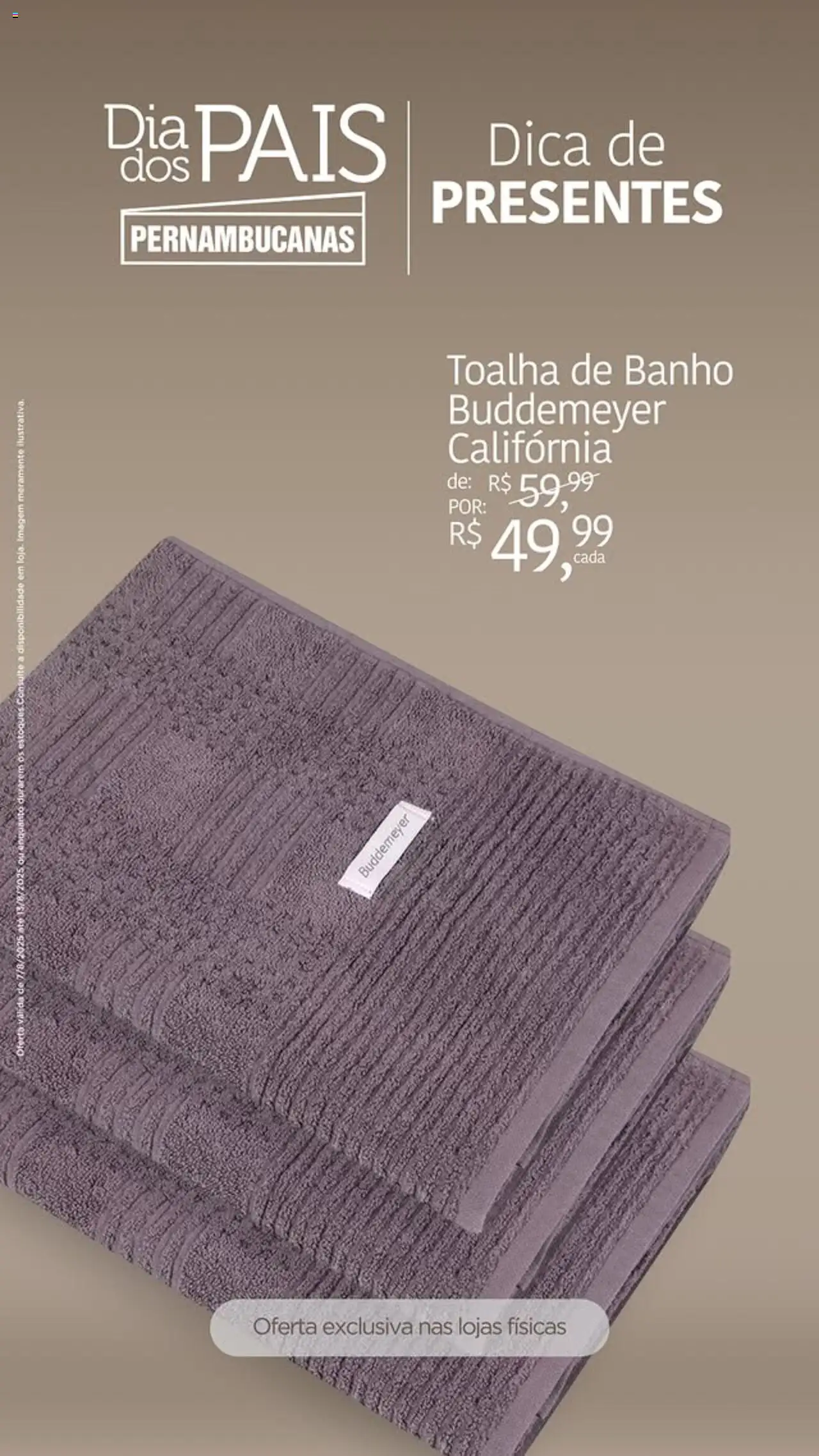 Pernambucanas Folheto - válido de 07.08.2025 | Página: 5 | Produtos: Toalha de banho