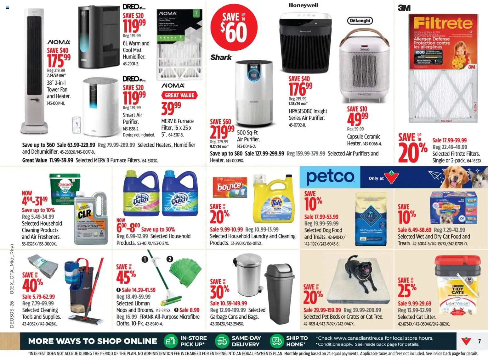 Canadian Tire flyer valid from 29.01.2026 | Page: 7 | Products: Fan