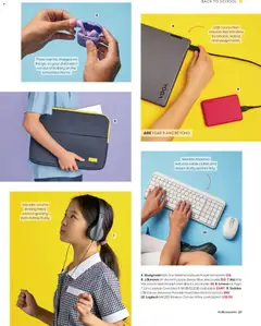 Preview of Officeworks Magazine - valid from 01.01.2026 | Page: 27 | Products: Battery, Laptop, Usb, Portable