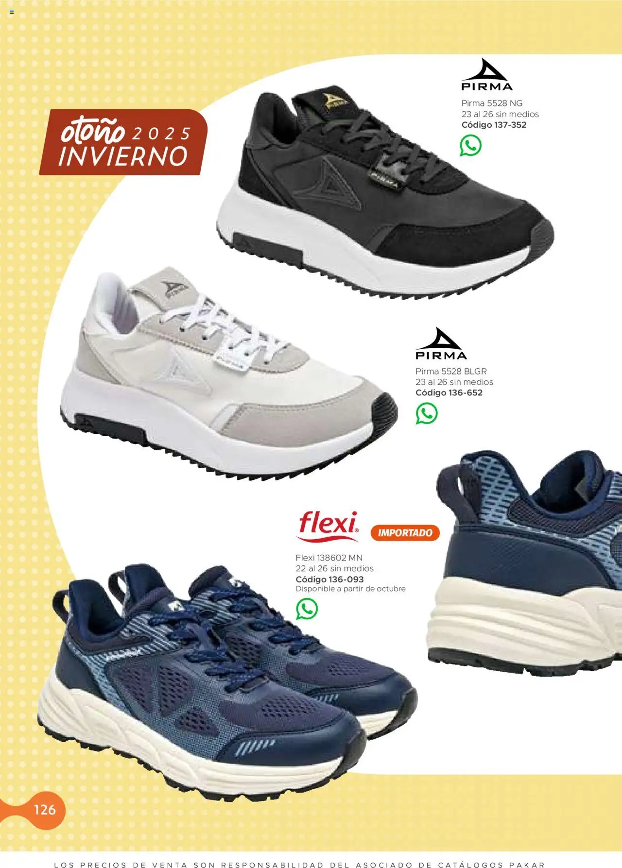 Nuevas ofertas de SC Pakar válidas en toda la República Mexicana desde el 24.07.2025. ¡Encuentra las mejores ofertas en SC Pakar - Catálogo Junior otoño / invierno! | Página: 126