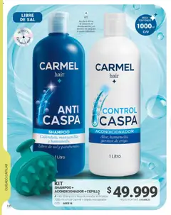 Carmel - Carmel C17 2025 -  Vista previa de la revista de la tienda Carmel valido desde el 25.09.2025 | Página: 148 | Productos: Sal, Shampoo, Cepillo, Acondicionador