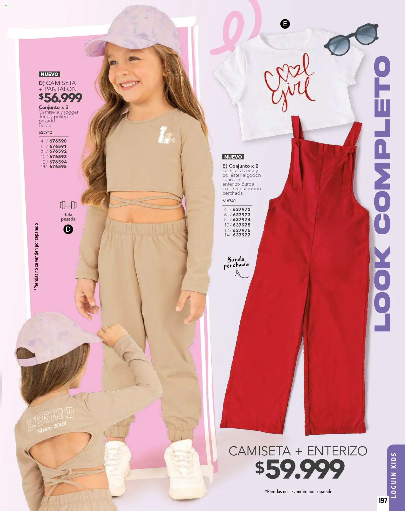 Pacifika revista - valida desde el 01.01.2026 | Página: 197 | Productos: Algodón, Camiseta, Conjunto, Enterizo