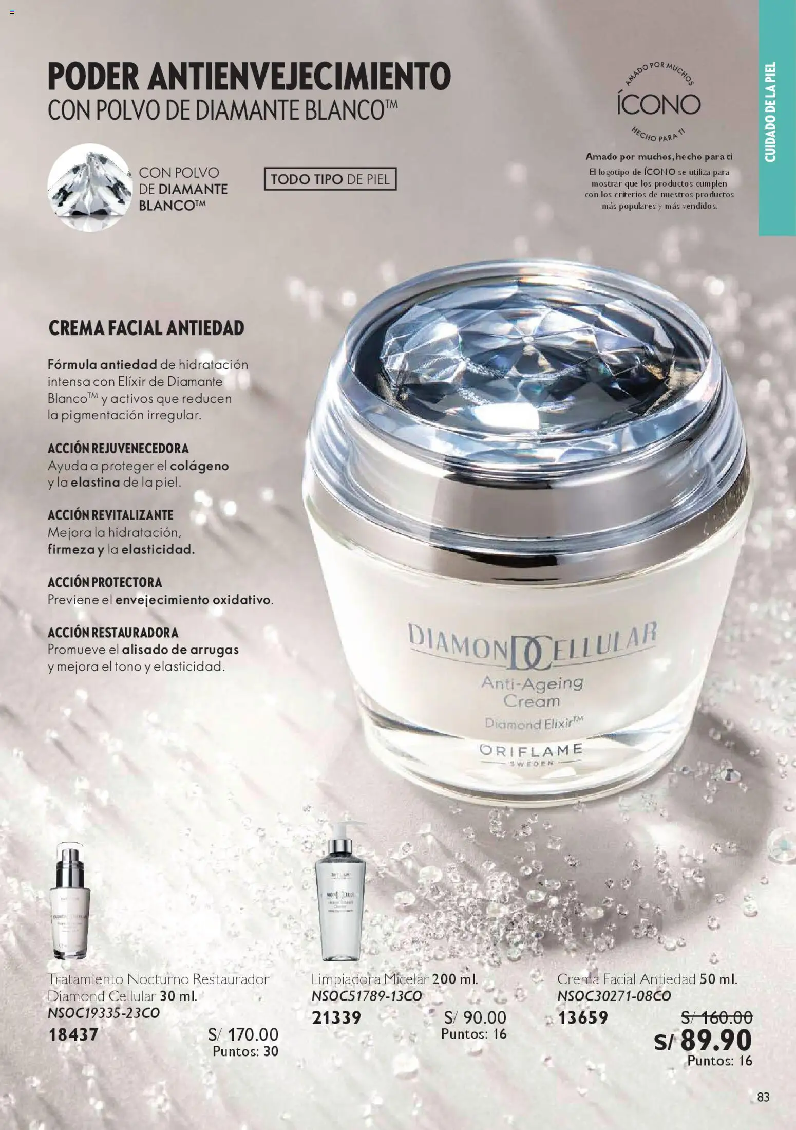 Catálogo Oriflame válido desde 06.12.2025 | Página: 83 | Productos: Crema, Polvo