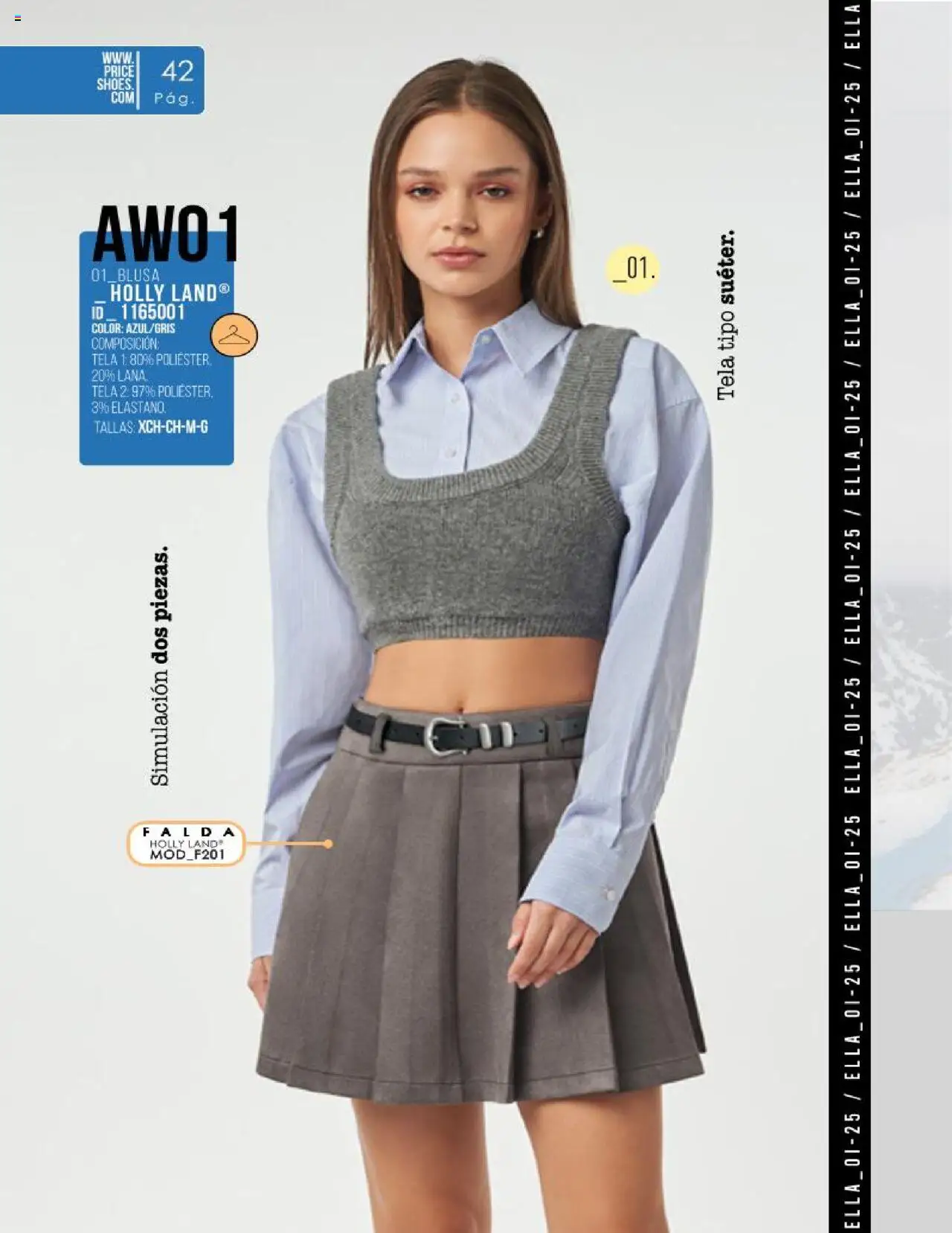 Nuevas ofertas de Price Shoes válidas en toda la República Mexicana desde el 11.08.2025. ¡Encuentra las mejores ofertas en Price Shoes - Catálogo Colección Ella ! | Página: 44 | Productos: Blusa, Falda