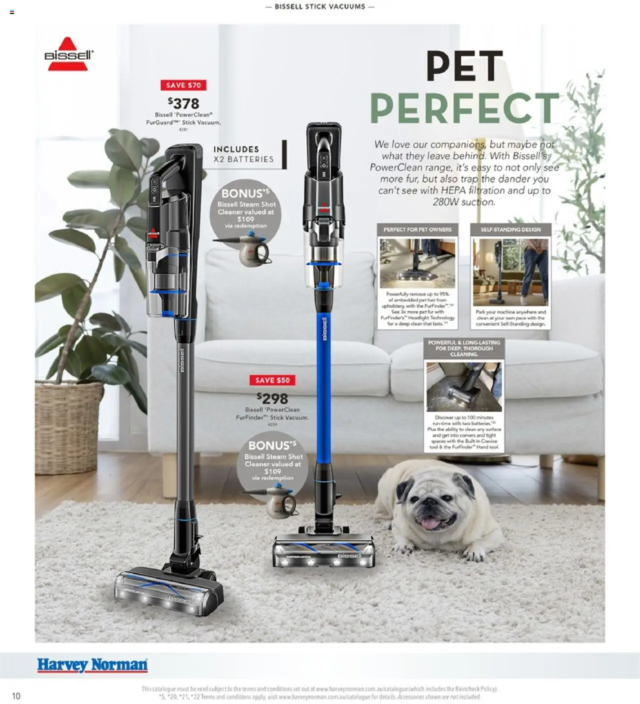 Harvey Norman catalogue - valid from 09.09.2025 | Page: 10 | Products: Fur, Cleaner, Accessories, Batteries