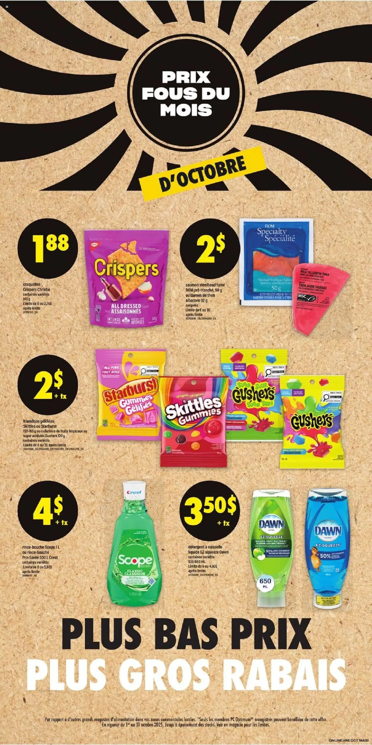 Maxi flyer valid from 02.10.2025 | Page: 3 | Products: PC, Detergent