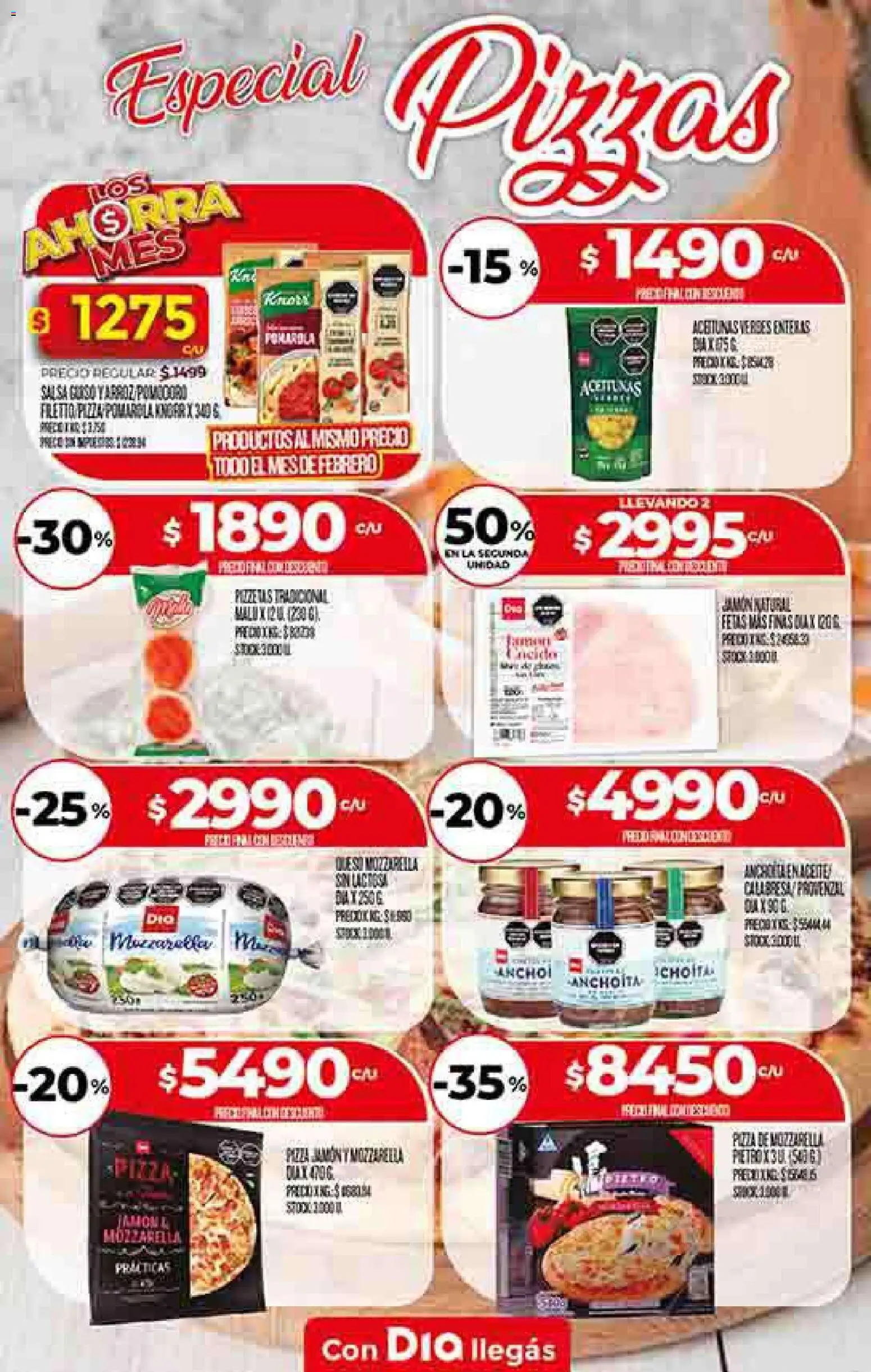 Dia - Ofertas - Especial Pizza │ válido desde el 01.02.2026 | Página: 1