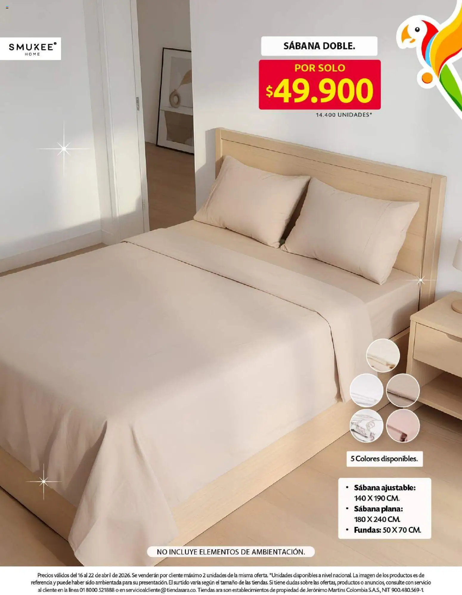 Ara revista - valida desde el 16.04.2026 | Página: 3 | Productos: Sobre