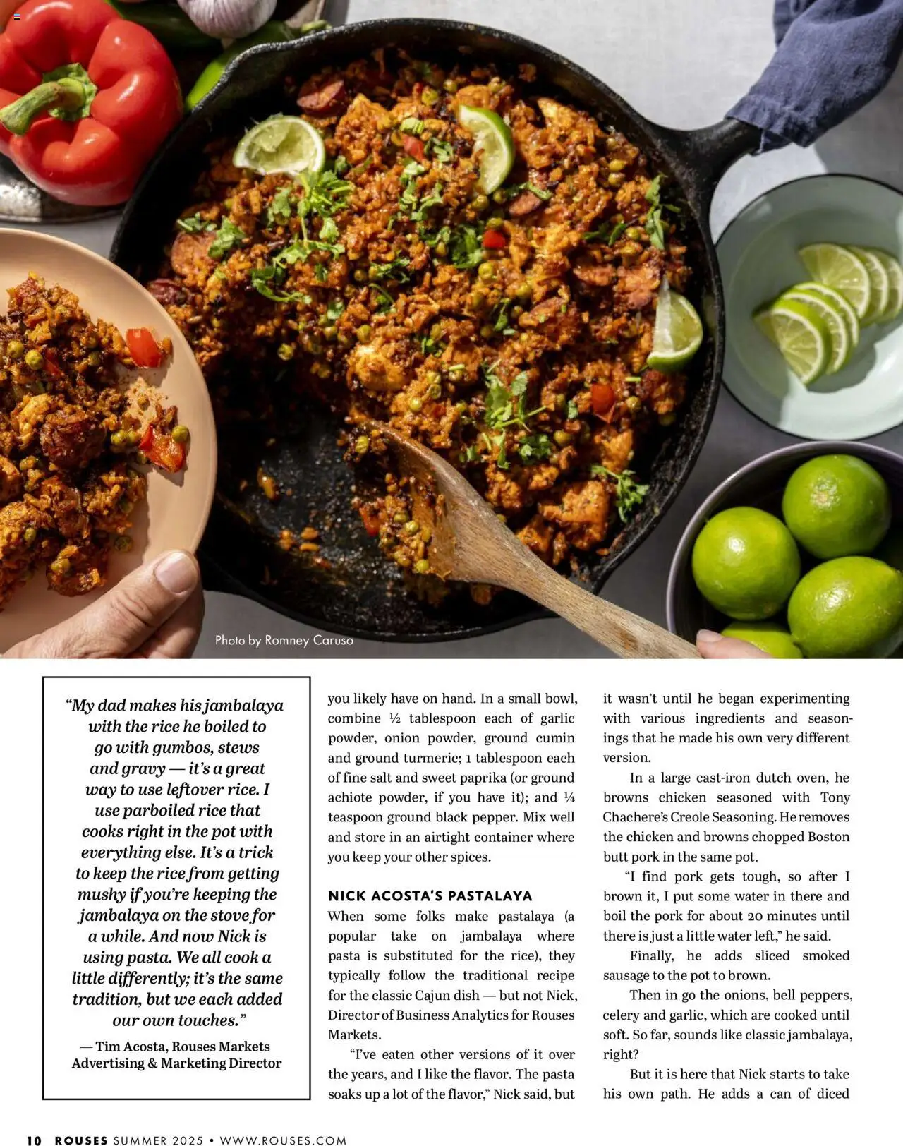 Rouses Magazine Summer 2025 - valid from 01.09.2025 | Page: 12 | Products: Pork, Pasta, Sausage, Garlic