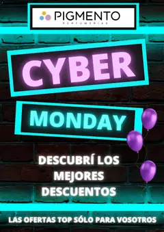Vista previa Pigmento Cyber Monday válido desde el 03.11.2025