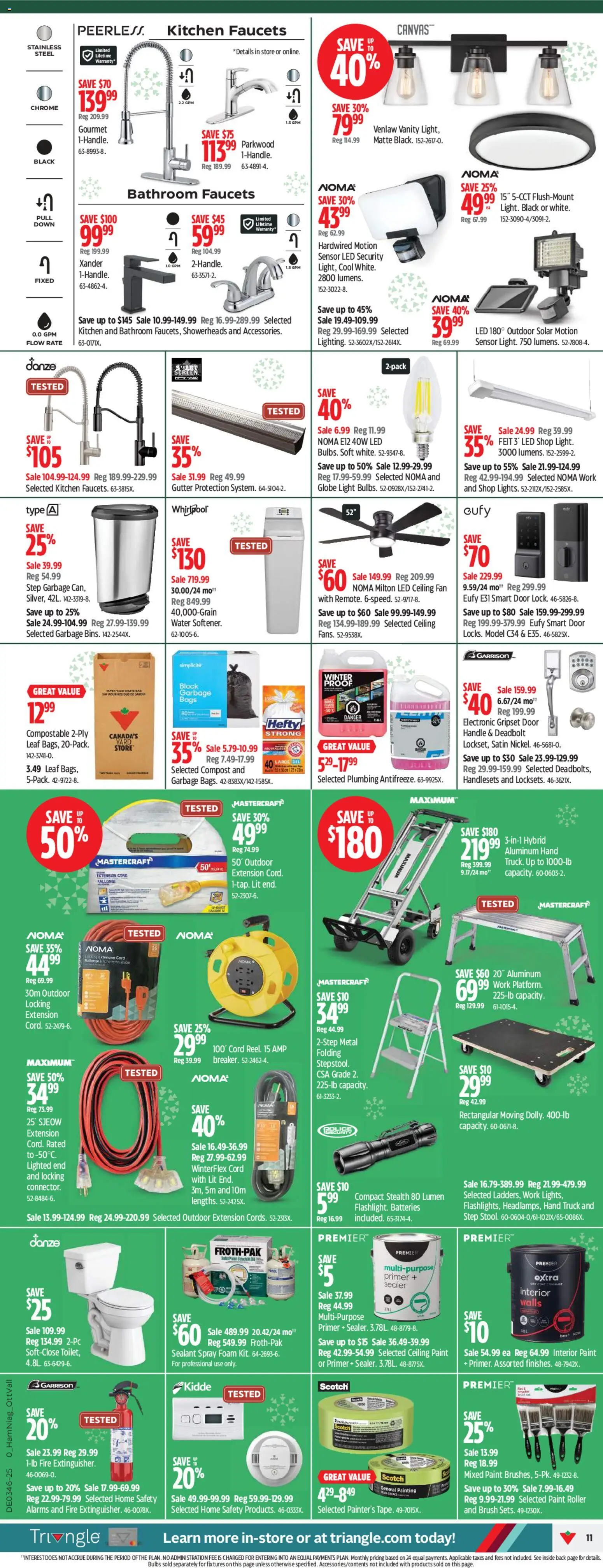 Canadian Tire flyer valid from 06.11.2025 | Page: 11