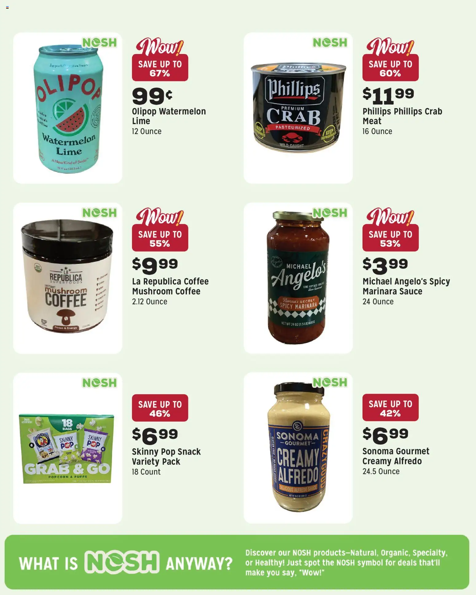 Grocery Outlet Weekly Ad - MD - valid from 29.10.2025 | Page: 5 | Products: Coffee, Sauce, Lime, Watermelon