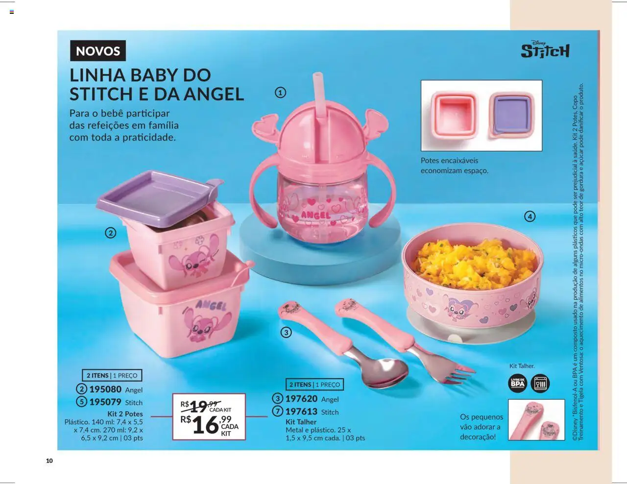 Avon Folheto - válido de 16.06.2025 | Página: 10 | Produtos: Microondas, Açúcar, Potes, Tigela
