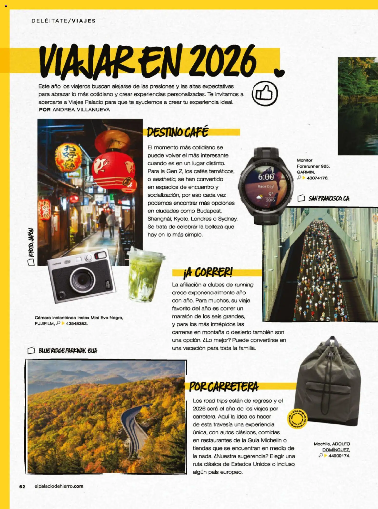 Nuevas ofertas de Palacio De Hierro válidas en toda la República Mexicana desde el 02.02.2026. ¡Encuentra las mejores ofertas en Palacio De Hierro catálogo! | Página: 64 | Productos: Café, Monitor, Cámara, Té