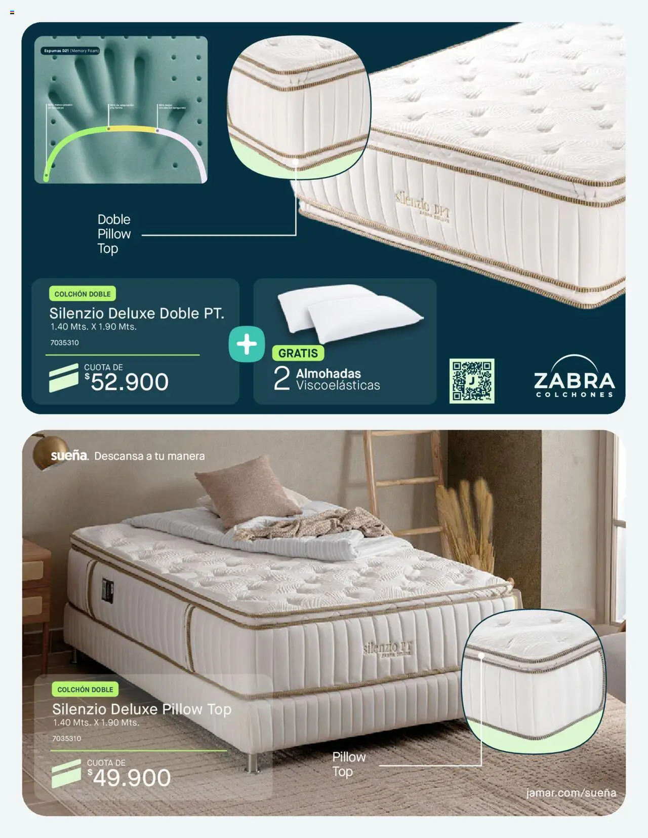 Muebles jamar revista - valida desde el 15.08.2025 | Página: 5 | Productos: Colchón, Top