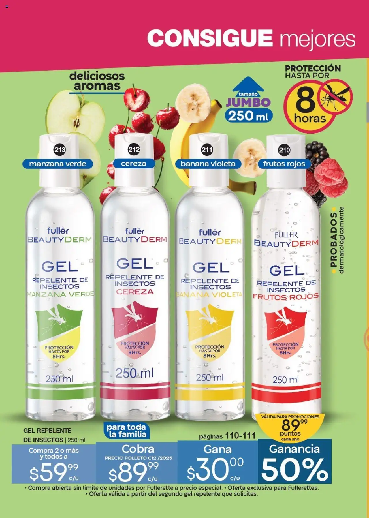 Nuevas ofertas de Fuller válidas en toda la República Mexicana desde el 17.09.2025. ¡Encuentra las mejores ofertas en Fuller - Revista Gana Más C12! | Página: 16 | Productos: Manzana, Repelente