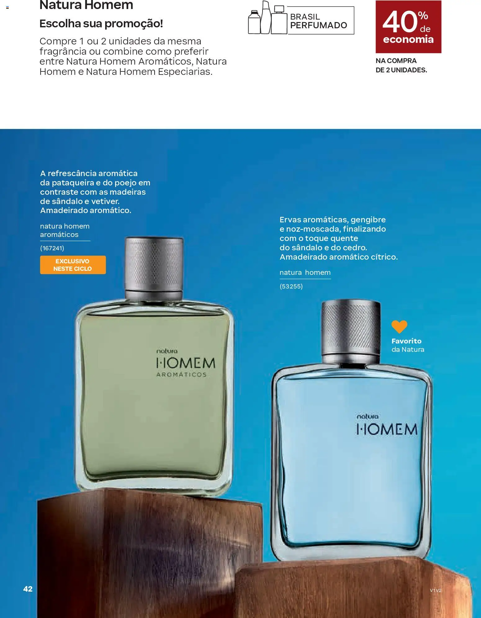 Natura Folheto - válido de 04.02.2026 | Página: 42 | Produtos: Gengibre, Fragrância, Madeiras