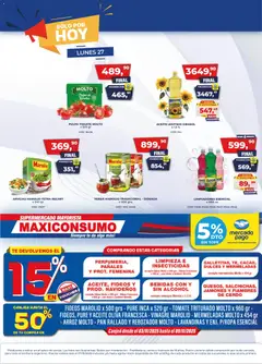 Vista previa Maxiconsumo ofertas - solo por válido desde el 27.10.2025