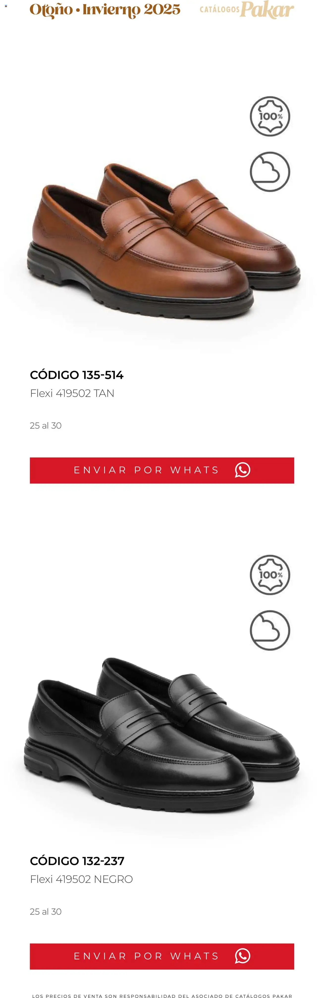 Nuevas ofertas de SC Pakar válidas en toda la República Mexicana desde el 10.10.2025. ¡Encuentra las mejores ofertas en SC Pakar - Catálogo Flexi otoño / invierno! | Página: 234