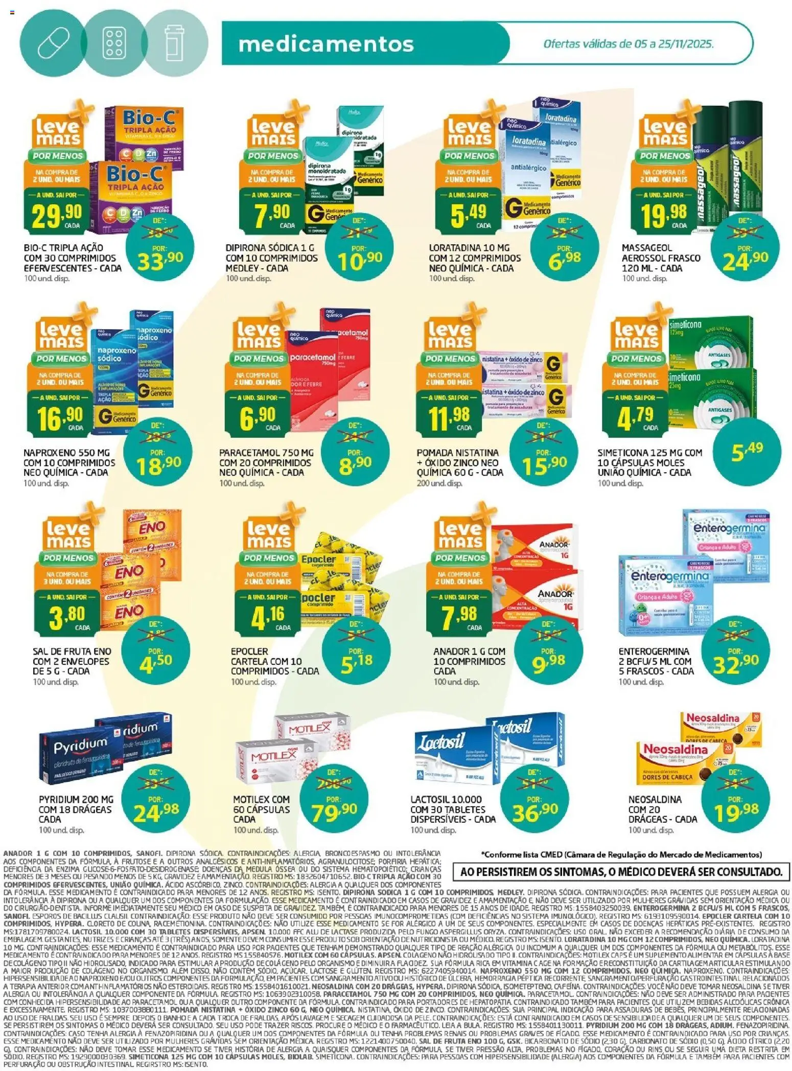 Cooper Folheto - válido de 05.11.2025 | Página: 7 | Produtos: Colágeno, Pomada, Sal, Bicarbonato de sódio