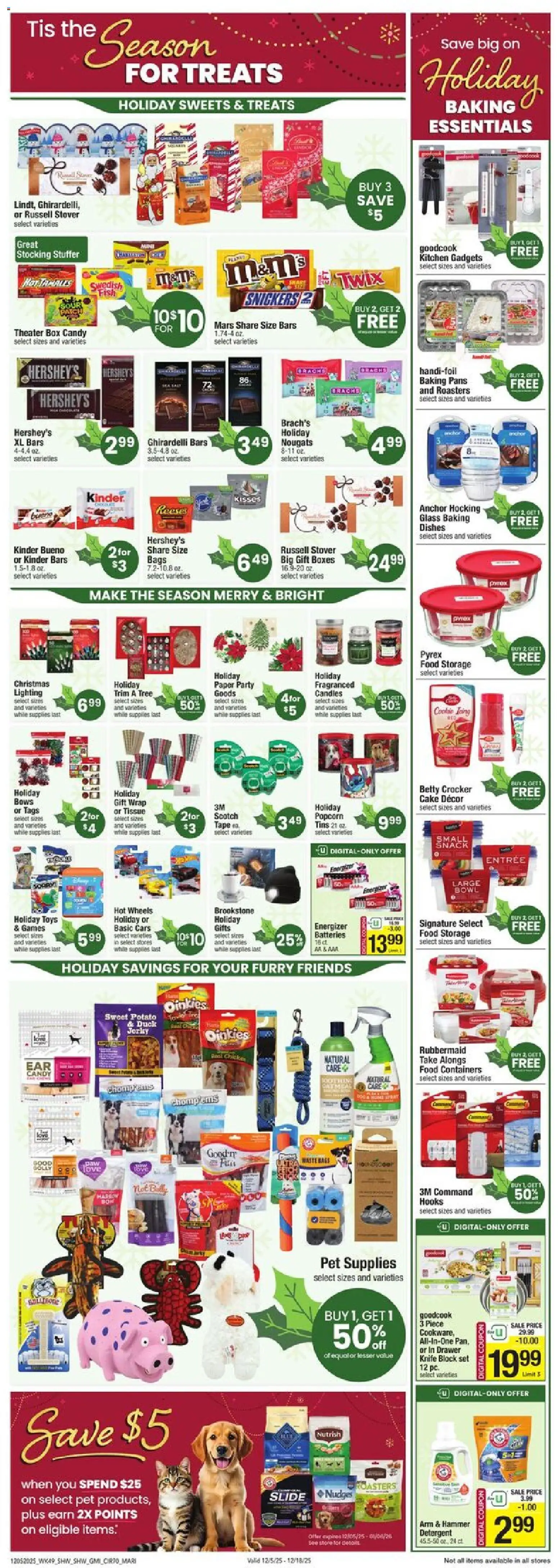 Shaw's Weekly Ad - NH - valid from 05.12.2025 | Page: 5 | Products: Anchor, Hammer, Fish, Detergent