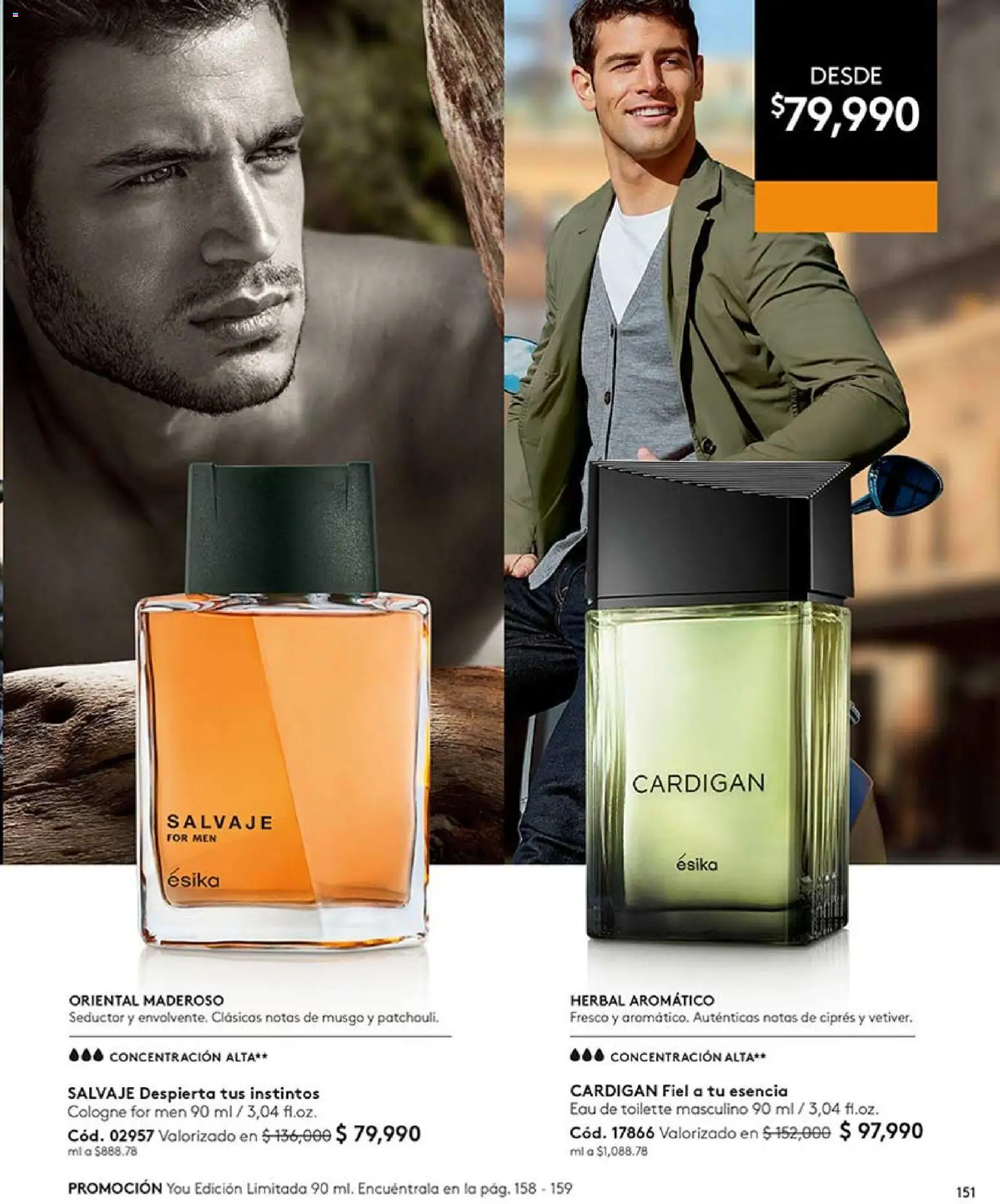 Ésika revista - valida desde el 24.04.2026 | Página: 163 | Productos: Eau de toilette