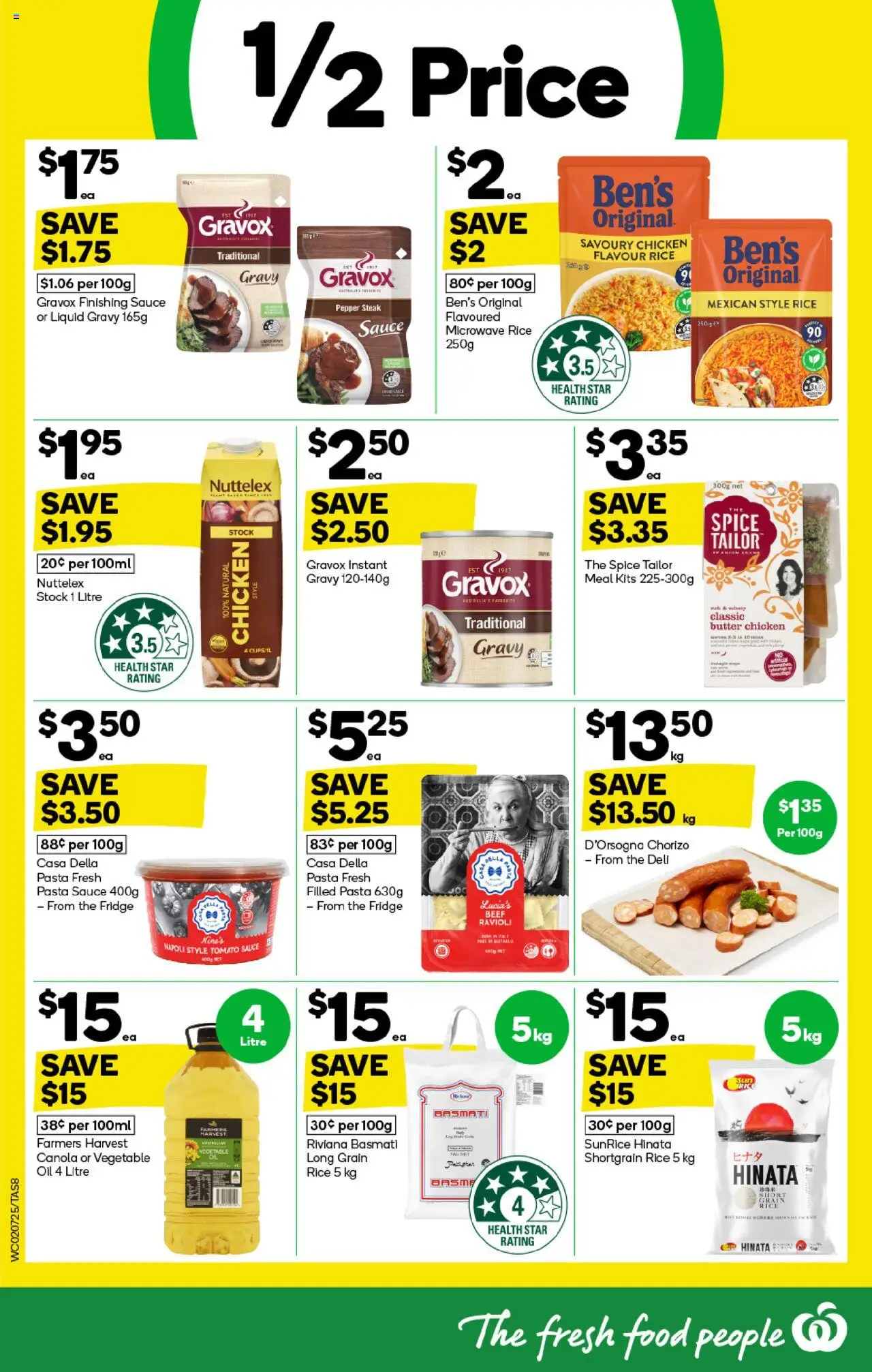 Woolworths catalogue - valid from 02.07.2025 | Page: 8 | Products: Beef, Pasta, Steak, Fridge