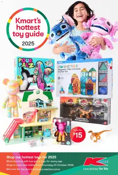 Preview of Kmart - Kmart's Hottest Toy Guide 2025 - valid from 23.10.2025