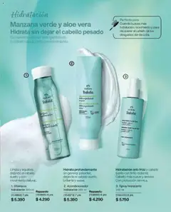 Natura catálogo válido desde el 14.07.2025 | Página: 134 | Productos: Brillo, Manzana, Acondicionador, Shampoo