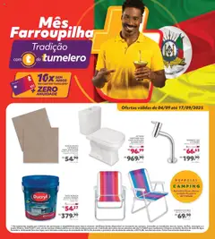 Telhanorte - Ofertas Mes Farroupilha - Pré-Visualização do folheto da loja Telhanorte, válido de 04.09.2025
