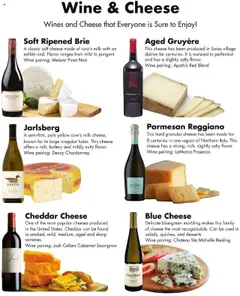 Preview of Jewel Osco weekly ads valid from 11.10.2025 | Page: 3 | Products: Milk, Cheese, Wine