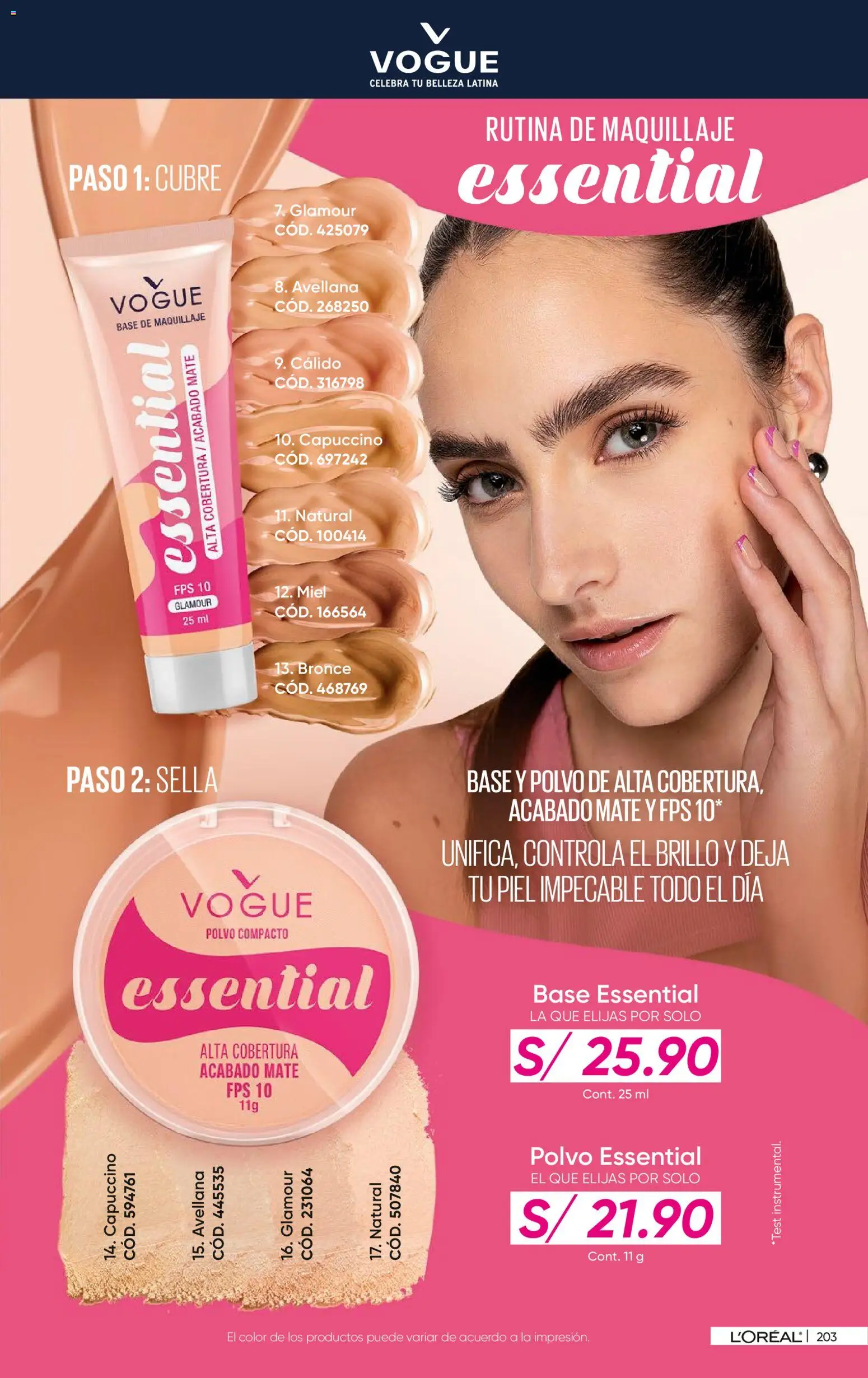 Catálogo Azzorti válido desde 09.03.2026 | Página: 205 | Productos: Maquillaje, Polvo