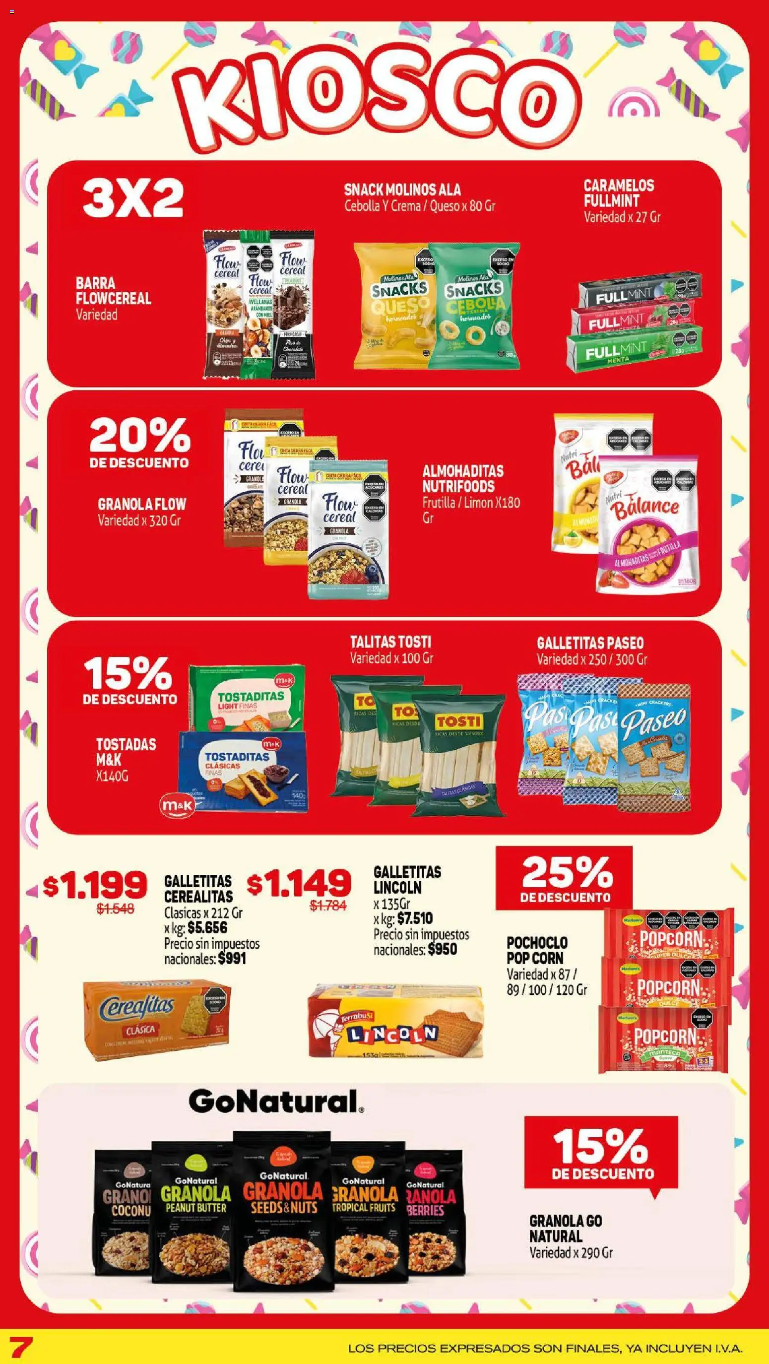 Makro ofertas │ válido desde el 22.07.2026 | Página: 7 | Productos: Galletitas, Cebolla, Manteca, Crema