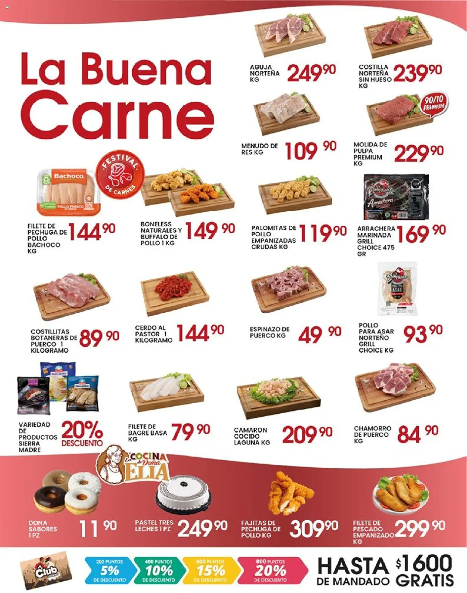 Nuevas ofertas de Alsuper válidas en toda la República Mexicana desde el 24.04.2026. ¡Encuentra las mejores ofertas en Alsuper folleto Casas Grandes! | Página: 2 | Productos: Pollo, Agua, Cerdo, Res