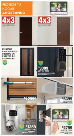 Vista previa de Home Depot catálogo, nuevo folleto de la tienda, válido en México a partir del 16.04.2026 | Página: 17 | Productos: Cámara, Cerradura, Video