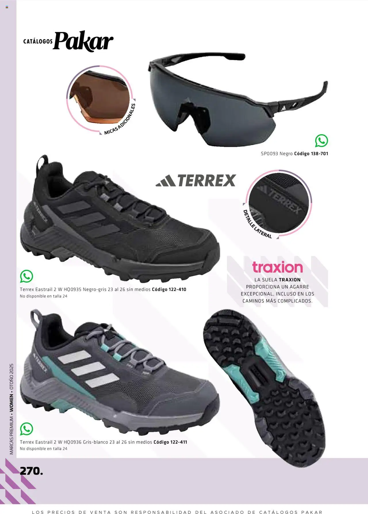 Nuevas ofertas de SC Pakar válidas en toda la República Mexicana desde el 29.08.2025. ¡Encuentra las mejores ofertas en SC Pakar - Catálogo Otoño Women! | Página: 270