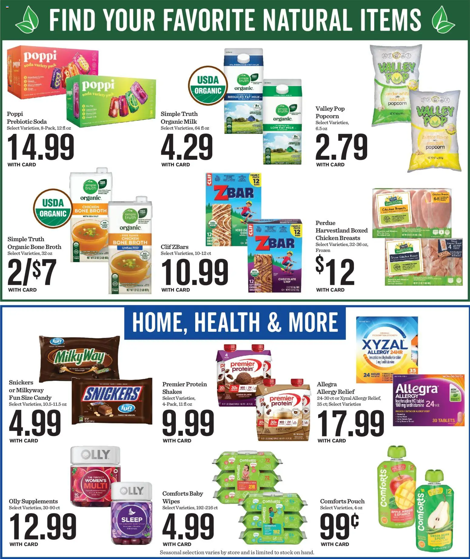 Mariano's Weekly Ad - valid from 08.04.2026 | Page: 9 | Products: Milk, Salt, Mango, Tablet